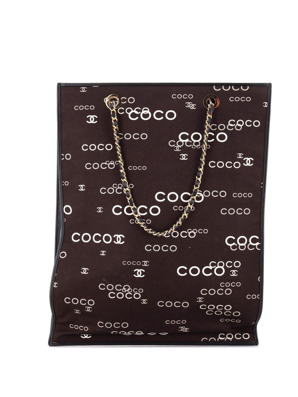 Chanel Vintage Coco Chain Shopping Tote #348266C24B